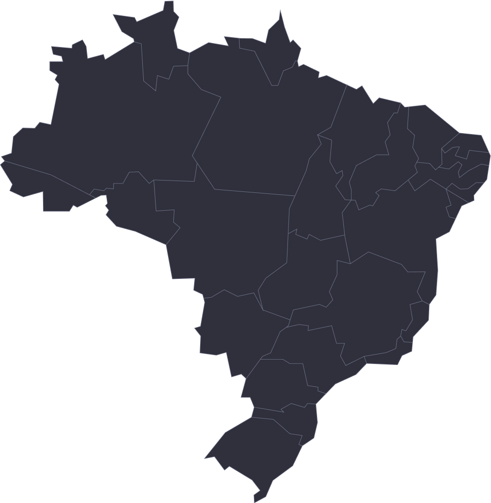 Atuação Estoca em território nacional